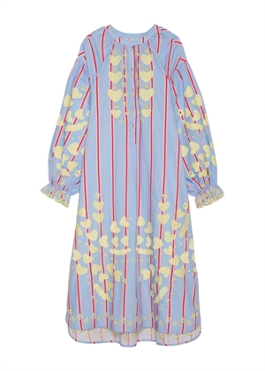 Elisabeth kjole Bluebell Stripes Sissel Edelbo 